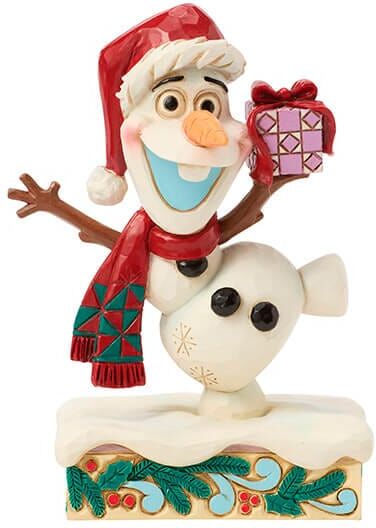 Disney Traditions by Jim Shore Festive Frost Olaf Christmas Figurine