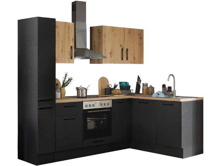 BASIC by Balculina Winkelküche Turin, Stellbreite 240x175 cm, wahlweise mit E-Geräten