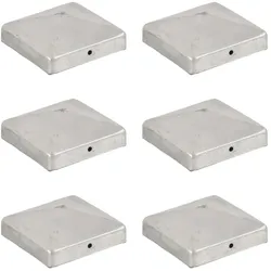 vidaXL, Zaunpfosten + Pfähle, Larenano (Metall)