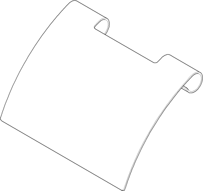 Dornbracht Deckel Papierhalter 081102521-06 platin matt