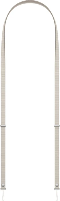 Apple Crossbody Riemen Kieselstein Beige