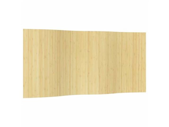 Paravent, Bambus, naturfarben, hell, 400 x 165 cm Trennwand, aufrollbar, Sichtschutz innen, Raumteiler, robuster Bambus, neutrale Farbtöne