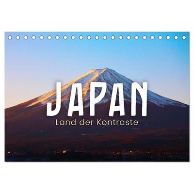 Japan - Land der Kontraste (Tischkalender 2027 DIN A5 quer), CALVENDO Monatskalender