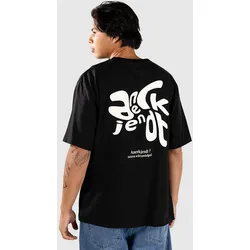 Anerkjendt Akvillads Print T-Shirt caviar Gr. XL