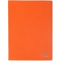 Exacompta Sichtmappe aus PP 500μ mit 50 glatten Hüllen, transluzent, für Format DIN A4