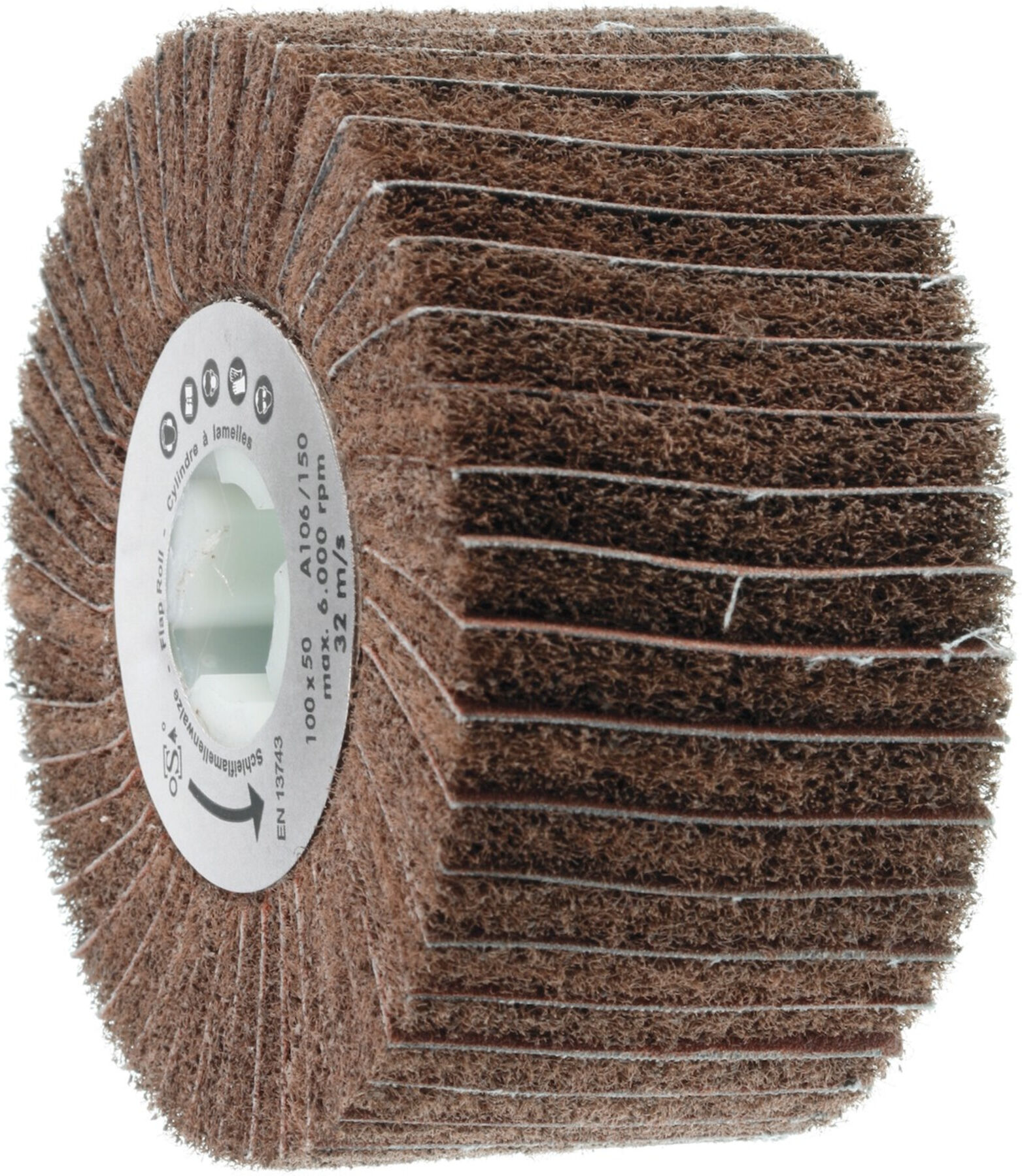 HOLEX Fächerschleifwalze Vlies 280 Ø 100 x 50 (568474 280)
