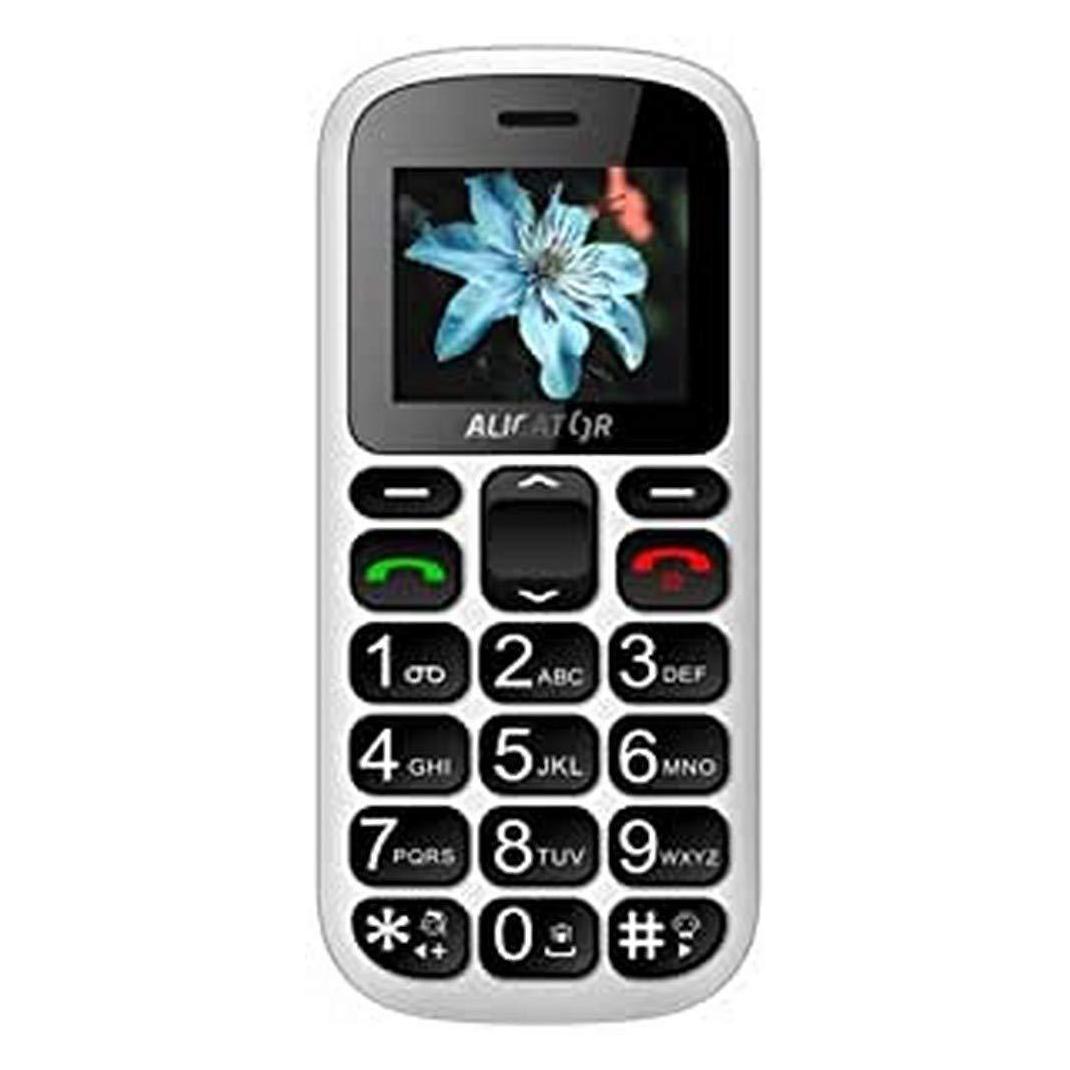 Aligator A321 Senior Black, Grey Senior phone (1.80") (A321GB)