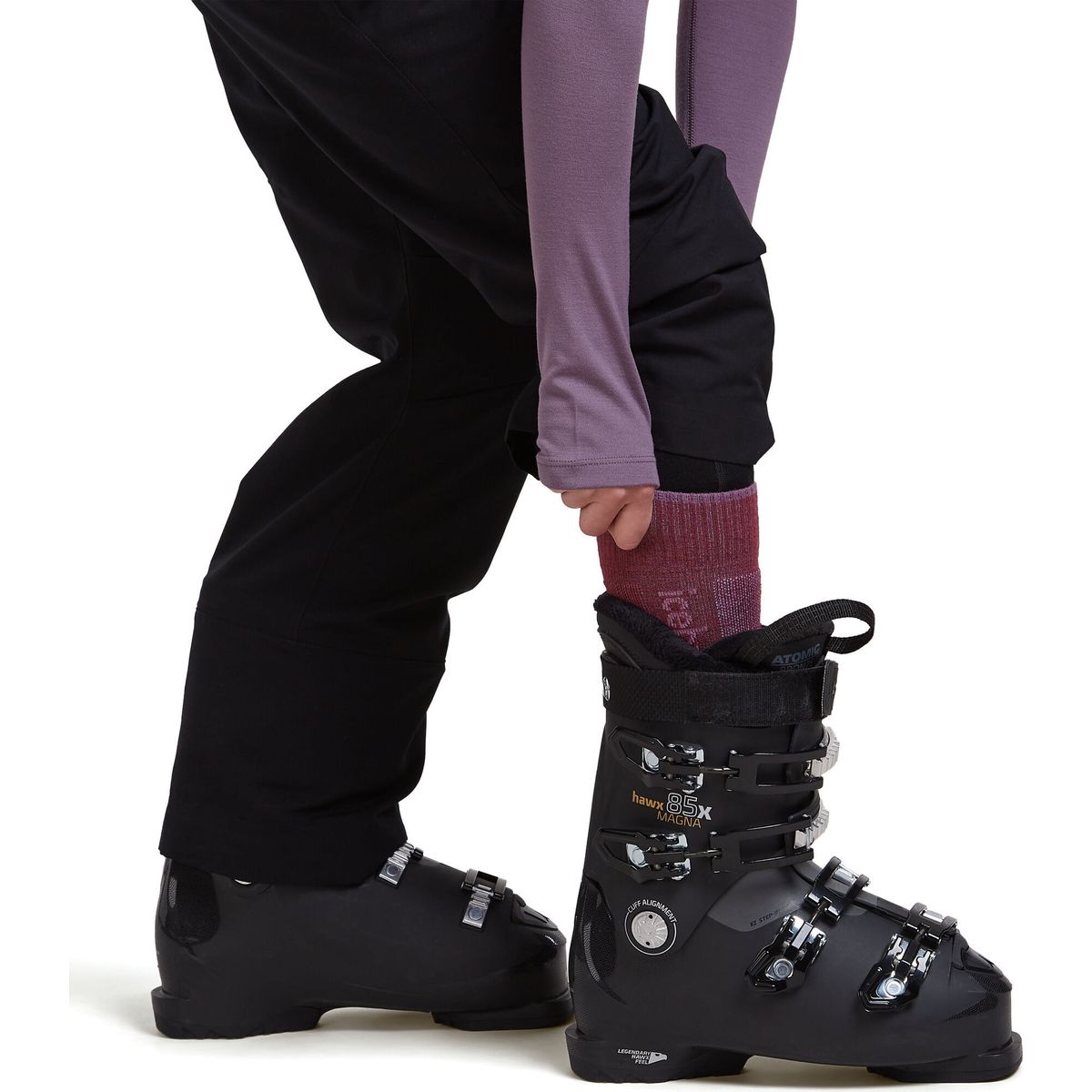 Icebreaker W Mer Ski+ Medium OTC dkberry/greyplu/zincbl (IB0ON) M 0A573UIB0ON-M