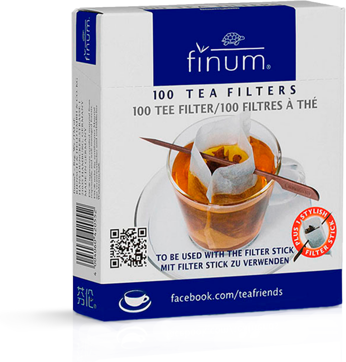 Papier-Teefilter  FINUM - Geschmackserhalt, loser Tee - Kusmi Tea