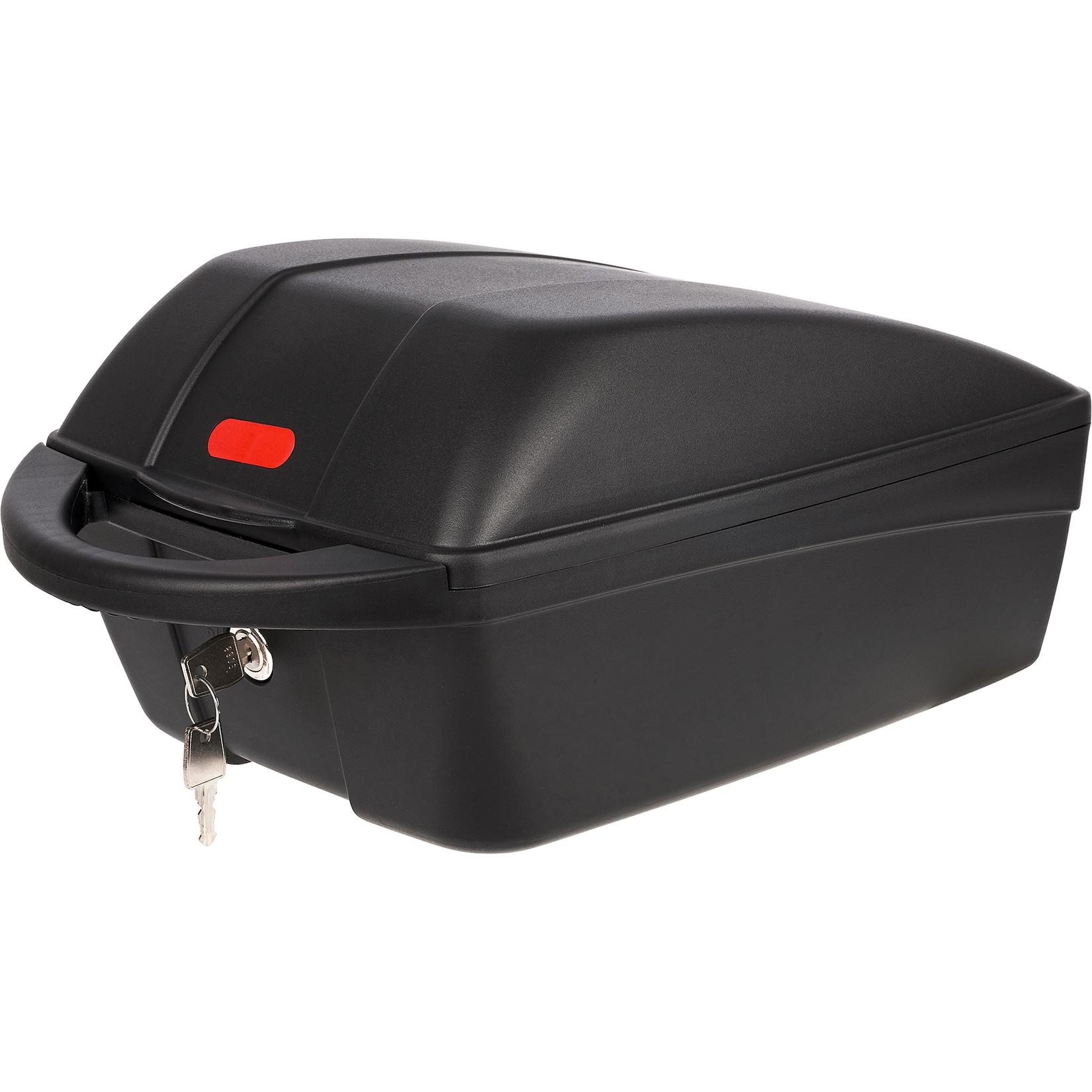 Gepäckbox, mit Quick-Release-System, Volumen: 11 Liter, Farbe: schwarz