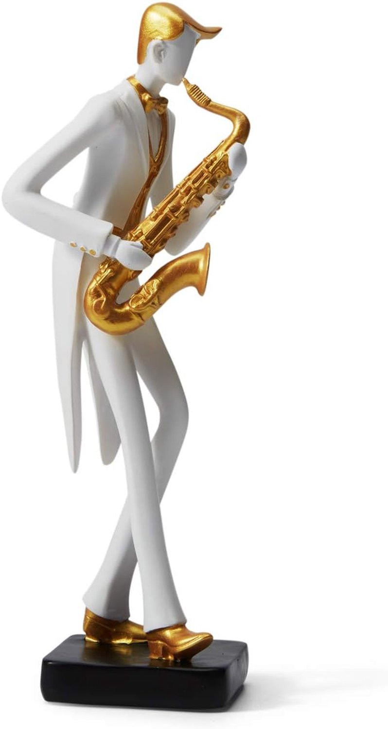 Moderne Saxofonist Beeldje voor op tafel voor volwassenen