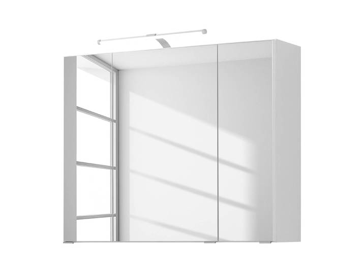 Armoire de toilette I 90cm Blanc/Blanc