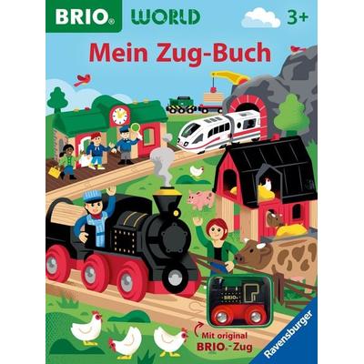 BRIO World: Mein Zug-Buch - Großes Vorlese-Spielbuch mit original BRIO-Zug und Gleisspuren auf jeder Seite, Gebundene Ausgabe von Steffi Korda,