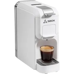 Sbox CM-719 Barista White, Kapselmaschine, Weiss