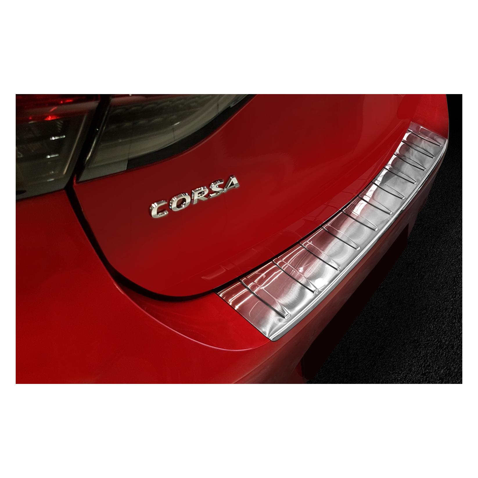 Avisa Edelstahl Ladekantenschutz für Opel Corsa ab 2019 bis heute (GS-Line) (Heck) (235475)