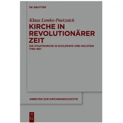 Kirche in revolutionärer Zeit, Fachbücher von Klaus Lemke-Paetznick