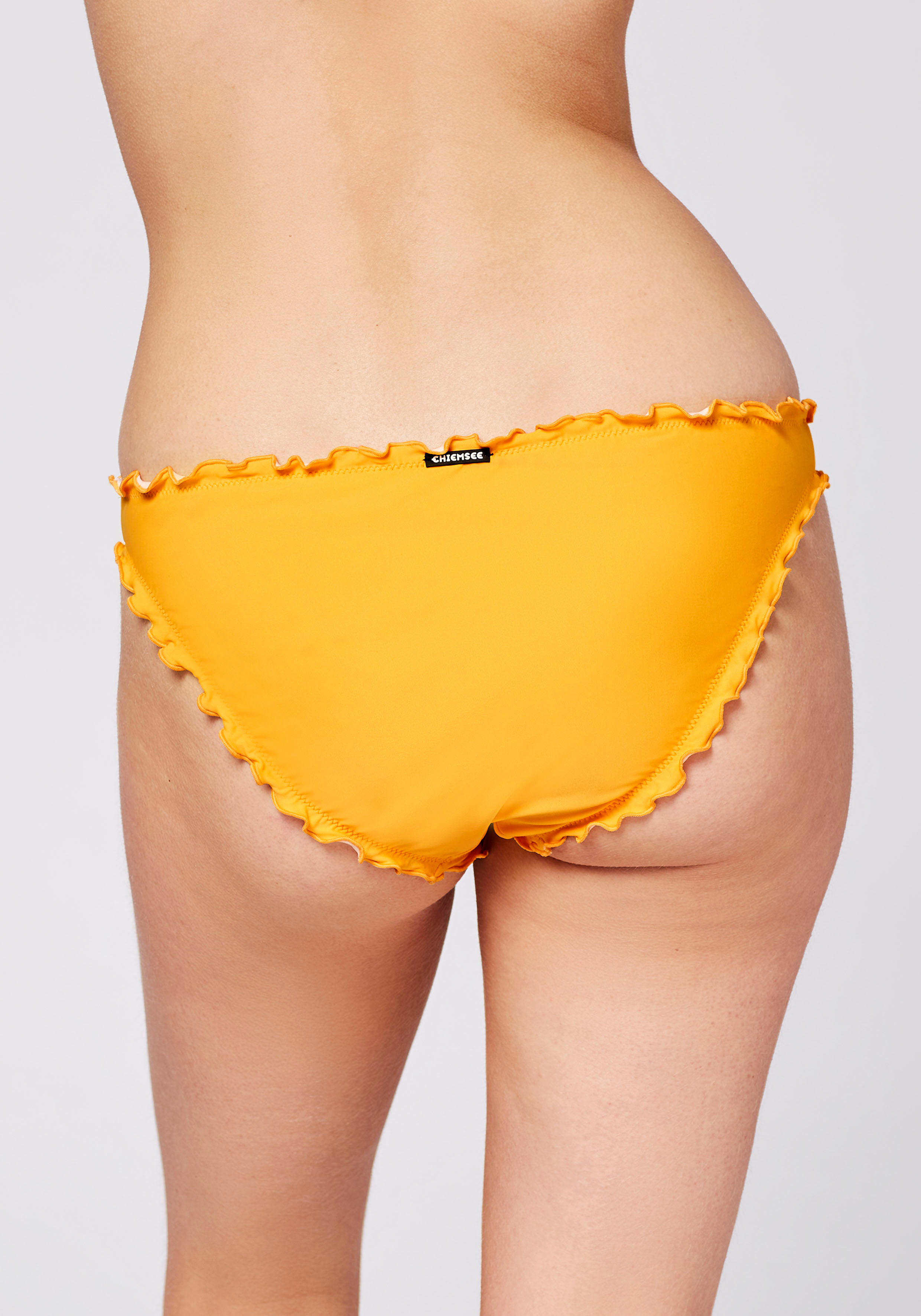 Bikini-Hose CHIEMSEE, Damen, Gr. 40, gelb (banana), Kunstfaser, Badehosen Bikini-Hose, - im Tight Fit
