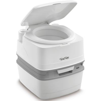 Campingtoilette THETFORD "Porta Potti 165 tragbare Toilette", weiß, Campingtoiletten, KinderB:38,3cm H:41,4cm T:42,7cm, Kunststoff, B:38,3cm H:41,4cm T:42,7cm