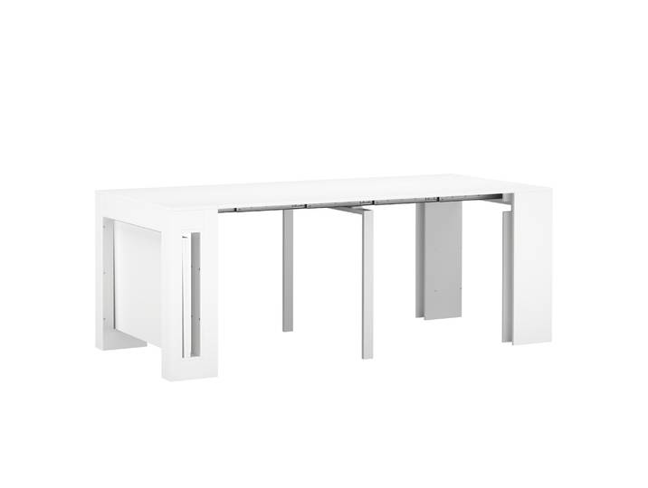 Esstisch ausziehbar GRAND 45/305 x 90 cm weiss