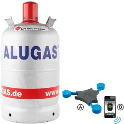 GOK Füllstandsanzeiger Senso4s BASIC + 11kg ALU-Propangasflasche (leer)