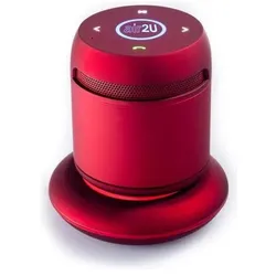 Aiptek Music Speaker E15 (5 h), Bluetooth Lautsprecher, Rot