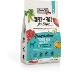 MAC's Dog Mono Rind Hundetrockenfutter 750 Gramm
