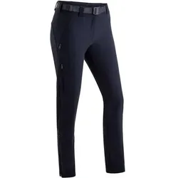 MAIER SPORTS Damen Hose Lana slim Da-Hose el., Größe 34 in Blau Blau