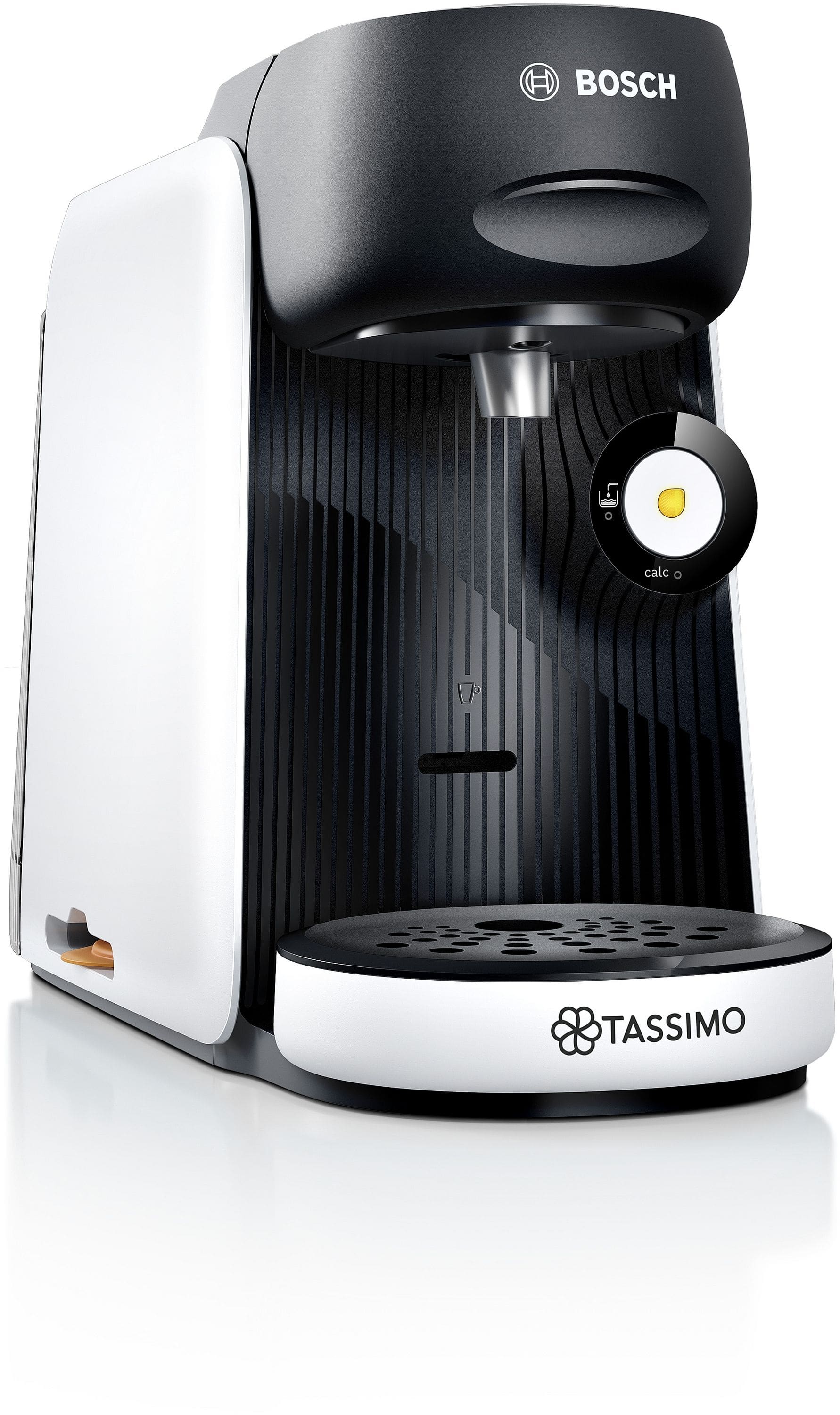 Bosch TAS1640 Tassimo Finesse Classic Kaffeekapsel Maschine (Schwarz, Weiß)