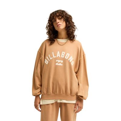 Sweatshirt BILLABONG "Kendall Aloha", Damen, Gr. L, sugar almond, Obermaterial: 80% Baumwolle, 20% Polyester., Sweatshirts Sweatshirt