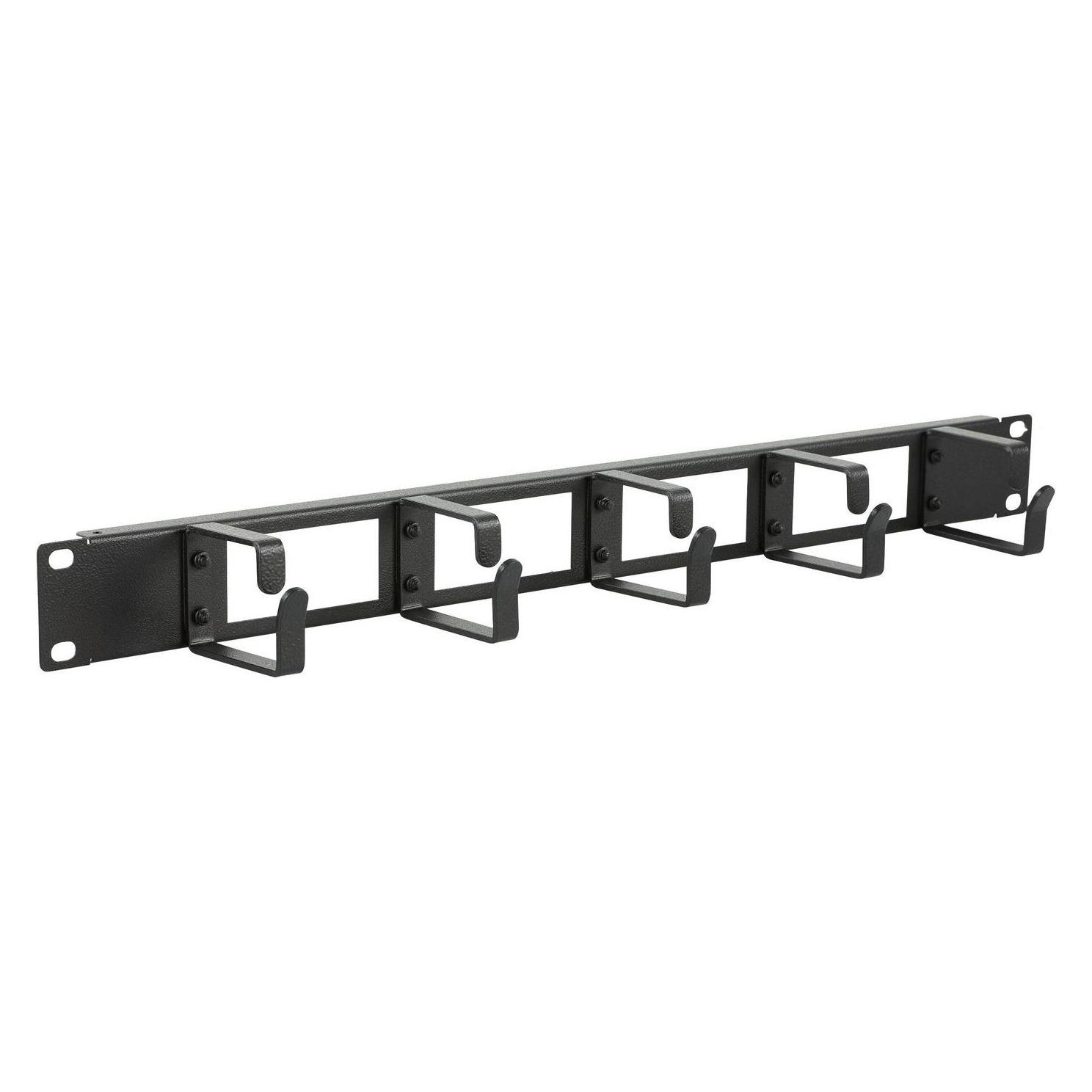 Lanview 1U 19" CABLE ORGANIZER PANEL (RAO110BL)
