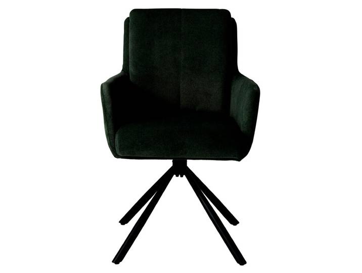 Armlehnstuhl AIDA 92 x 60 x 67 cm Cord/Mikrofaser grün