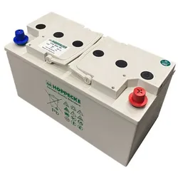 Hoppecke trak bloc 12V 80Ah 12TB 80 AGM Blei Traktions- 6 Blockbatterie M8 mit Konusadapter