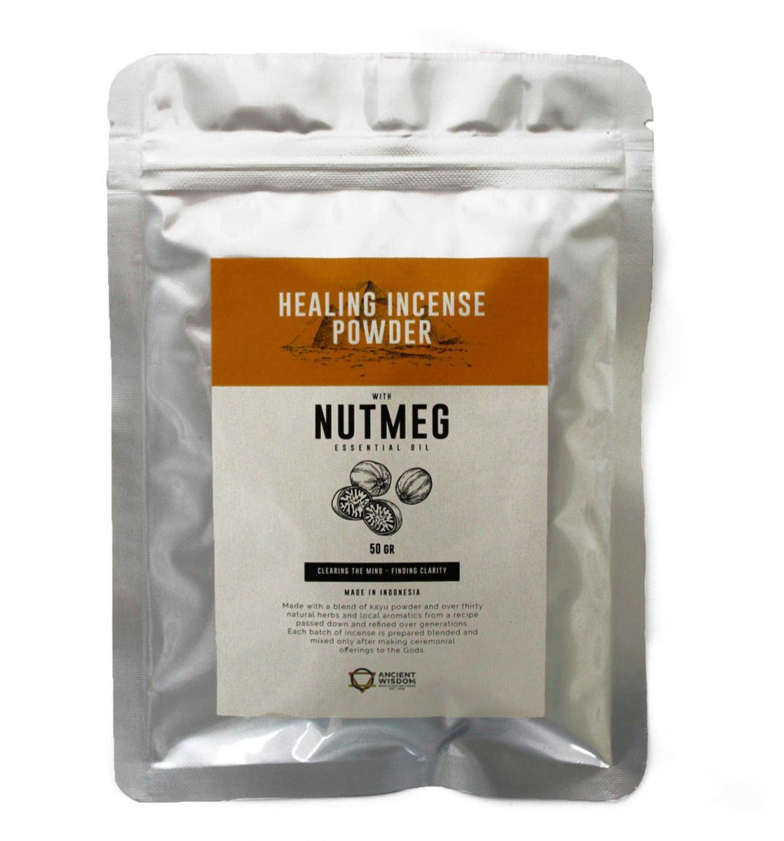 Ancient Wisdom Wierook Nootmuskaat poeder 50 gram