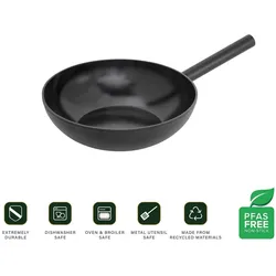 Combekk Padella Wok Forest Easy, Pfanne + Kochtopf, Schwarz