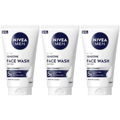 Nivea MEN Sensitive Waschgel XXL 150ml x3 3x150 ml