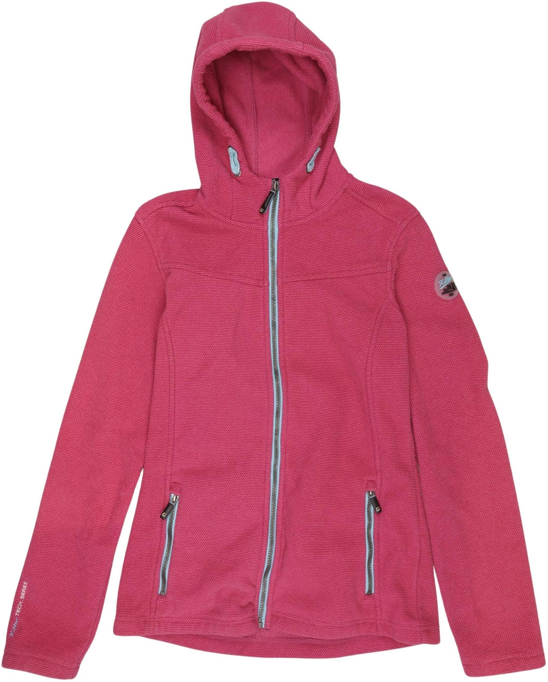 killtec Mädchen Jacke oder Mantel, Pink, Gr. EU 164, Synthetik - Second Hand