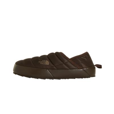 Hausschuh THE NORTH FACE "W THERMOBALL TRACTION MULE V", Damen, Gr. 40, braun (schwarz chestnut, schwarz ches), Textil, Schuhe Hausschuh