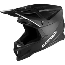 Acerbis T711, Motocrosshelm - Matt Schwarz/Weiß - XS