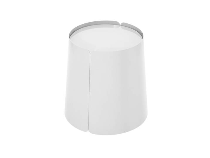 MEME DESIGN table basse BOBINO (Blanc - Métal)