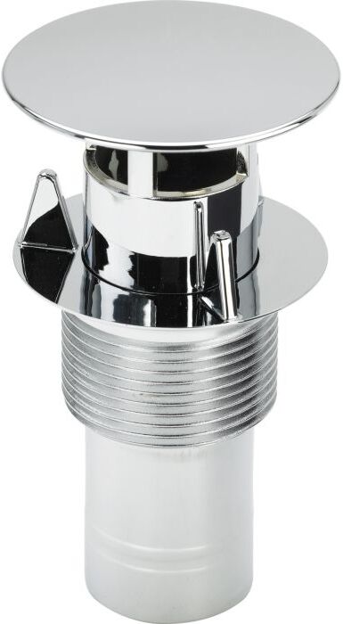 Viega Standrohr 613648 63x113mm, Kunststoff verchromt, mit Ventilkörper