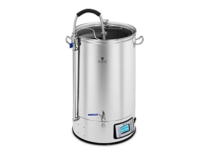 Royal Catering RCBM-42N Braukessel Bierbrauanlage Maischekessel Heimbrauanlage Bierbraukessel Bierbraugerät kleine Brauanlage Braukessel Edelstahl 60 L