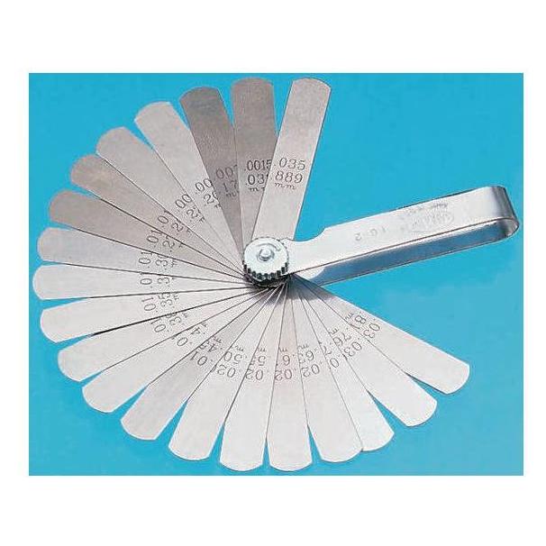 RS PRO Fühlerlehre Stahl, 25-teilig (7.60 cm) (2635074)
