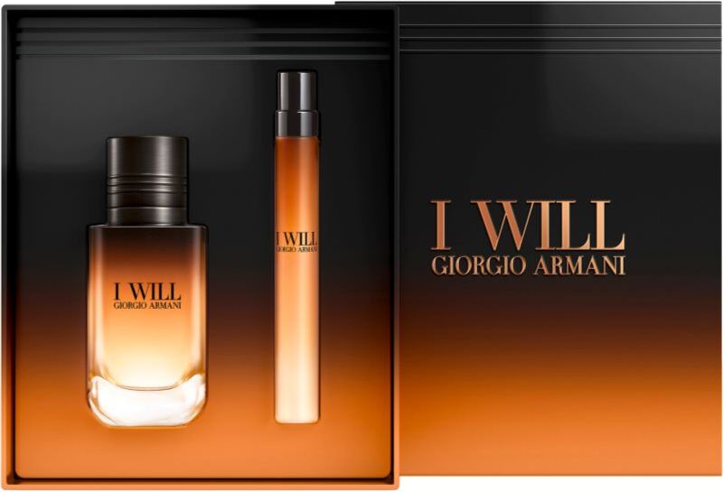 Giorgio Armani I Will coffret cadeau pour homme