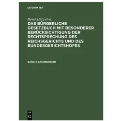 Sachenrecht, Fachbücher von Busch, Schliewen