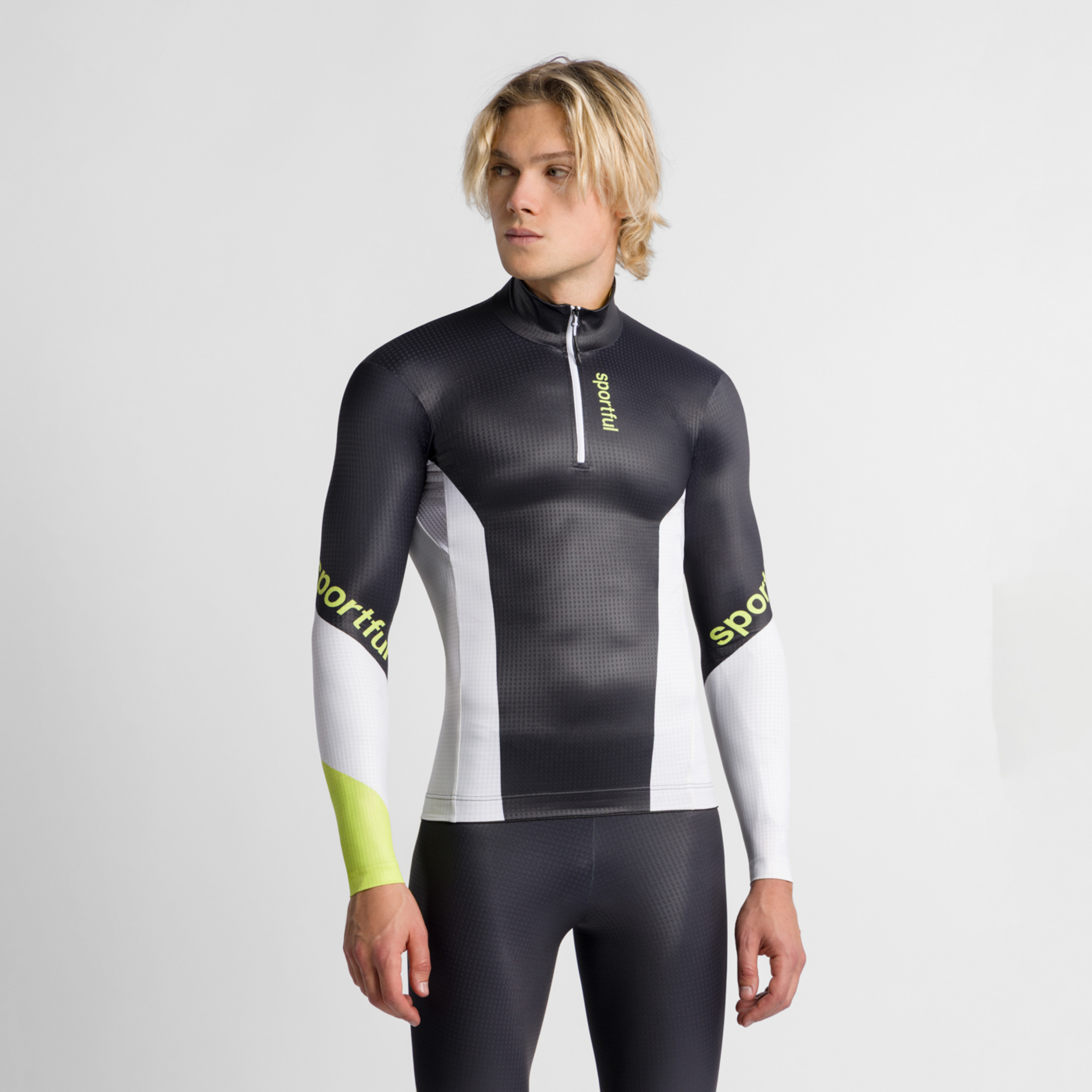 Sportful Apex 2 Herren Laufshirts grau Größe M Langlauf Skating | Langlauf Klassik | Laufen schoeller