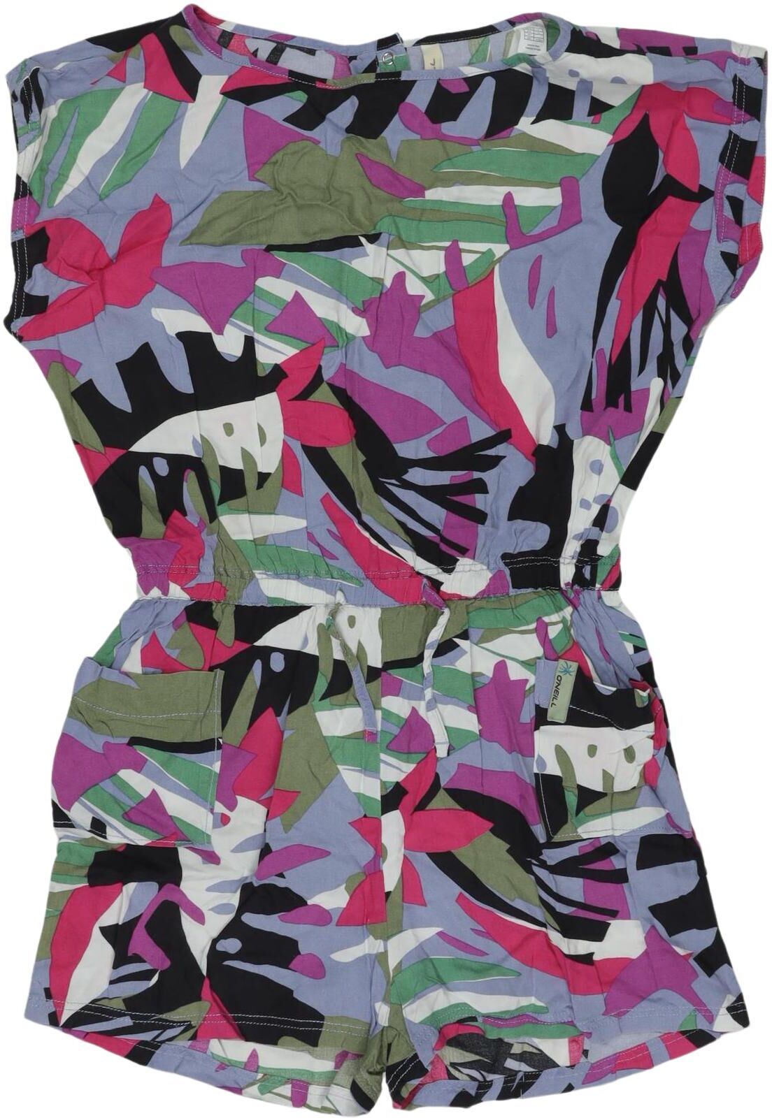 O Neill Mädchen Shorts, Mehrfarbig, Gr. EU 164, Viskose - Second Hand