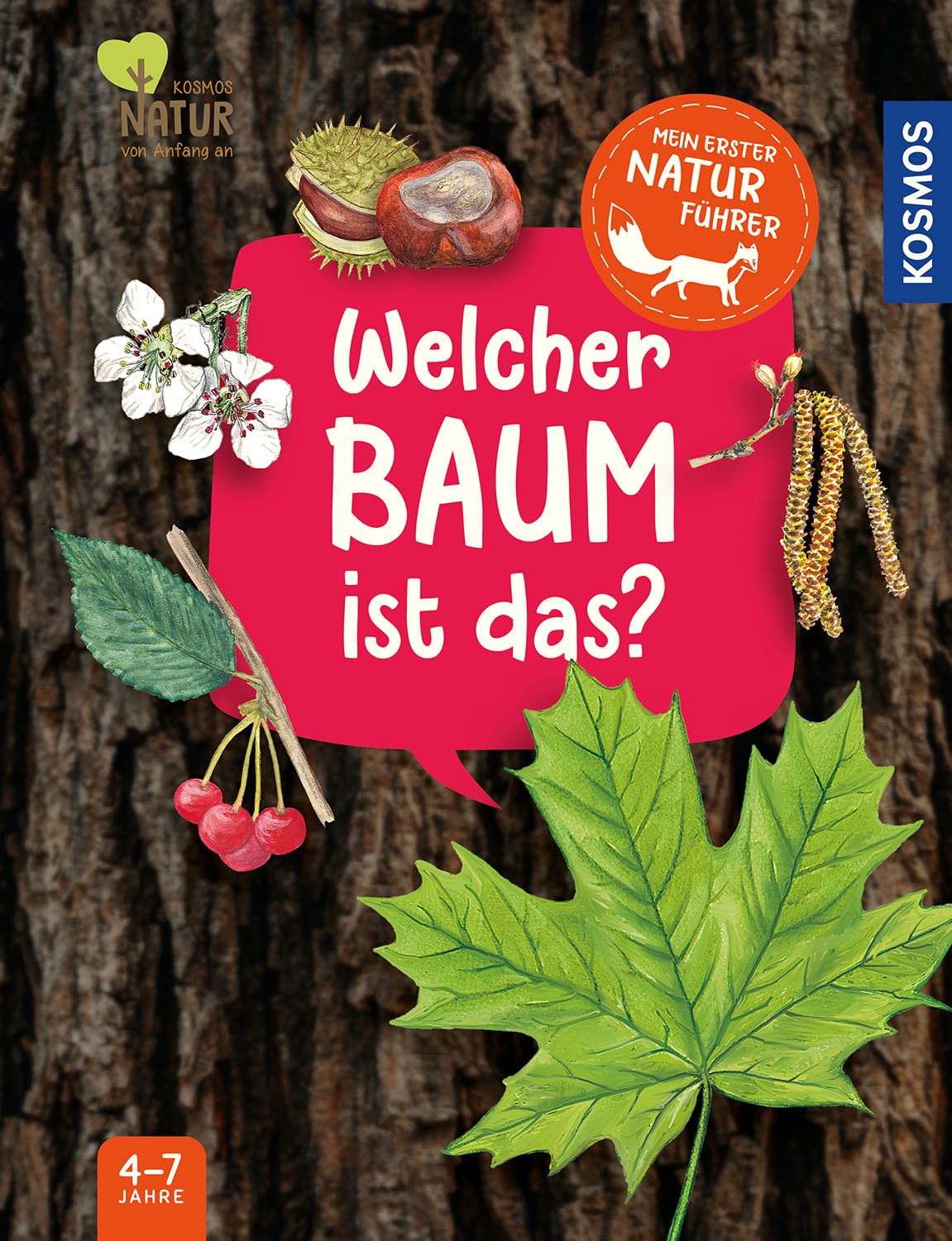 Julia Hiller - Mein erster Naturführer, Welcher Baum ist das?: Die Natur entdecken mit den erfolgreichen Kindernaturführern - für Kinder ab 4, mit Bäumen und Sträuchern, die Kinder auf jeden Fall finden! - Preis vom 12.10.2026 11:37:12 h
