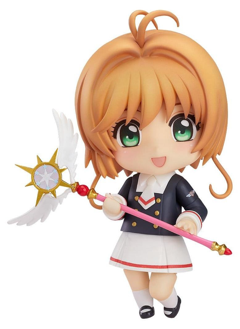 Good Smile Company Cardcaptor Sakura Clear Card Nendoroid Sakura Kinomoto Tomoeda middelbare school uniform versie actiefiguur, 10 cm