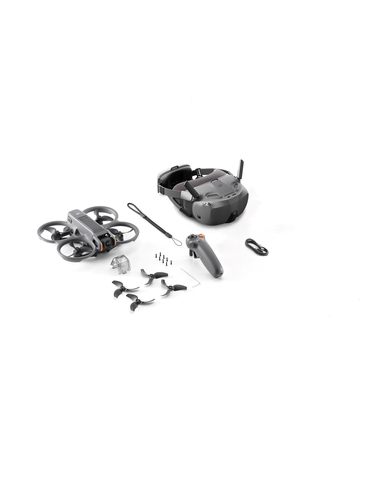 DJI - Avata 2 Fly Smart Combo (Single Battery) - 377 g - C0