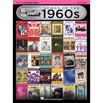 Songs of the 1960s - The New Decade Series E-Z Play Today Volume 366 Easy Piano Songbook with 100 Classic Hits Beginner Friendly Sheet Music for